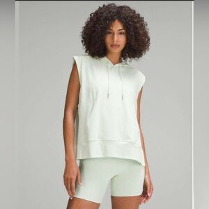 Lululemon Sleeveless Hoodie Kohlrabi Green